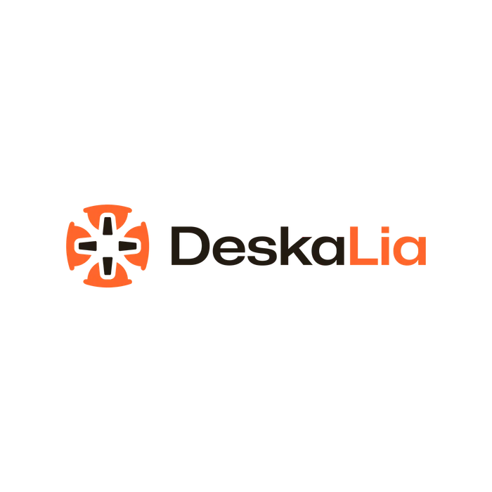 Logo de Deskalia, plateforme de gestion d’entreprise et d’automatisation des processus