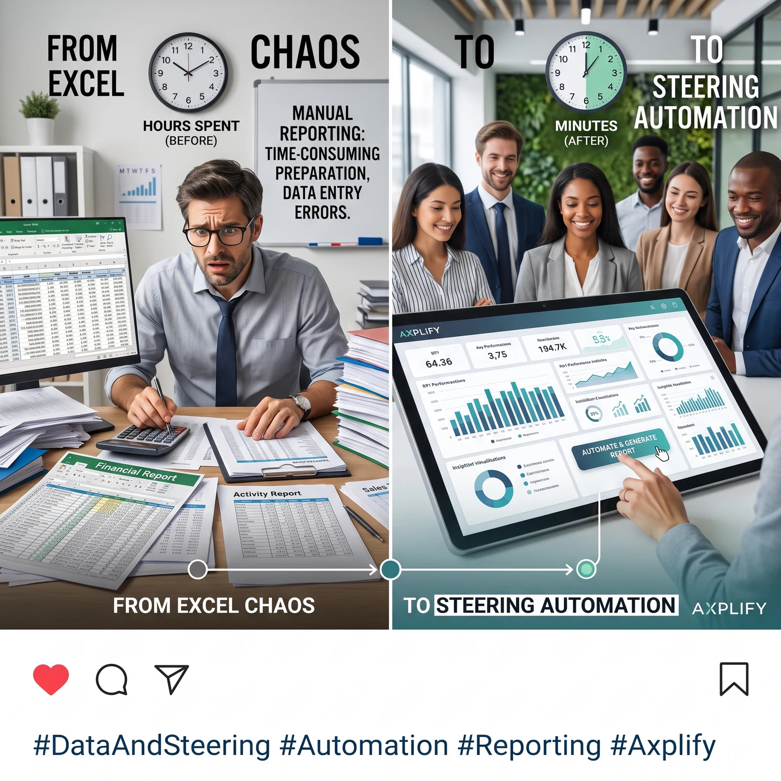 Report generator: from Excel to automation